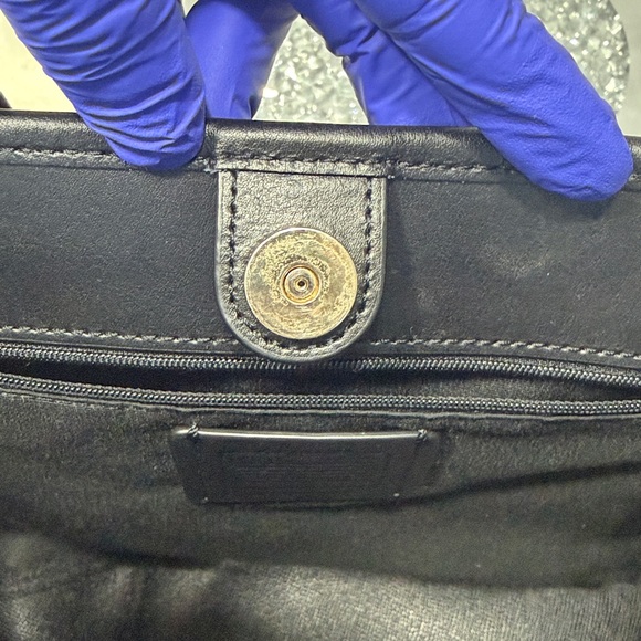 Coach City Tote Bag Dark Brown & Black - Picture 13 of 17